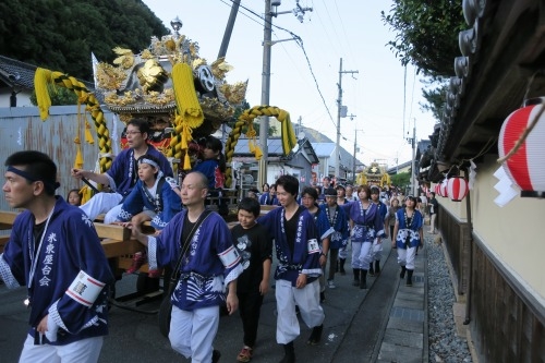 天空の城竹田を散歩|兵庫県朝来市竹田の城下町散歩と秋の神輿お祭り
