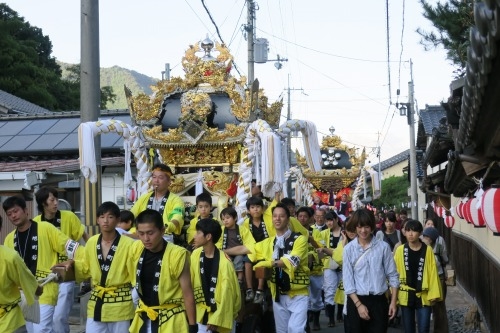 天空の城竹田を散歩|兵庫県朝来市竹田の城下町散歩と秋の神輿お祭り