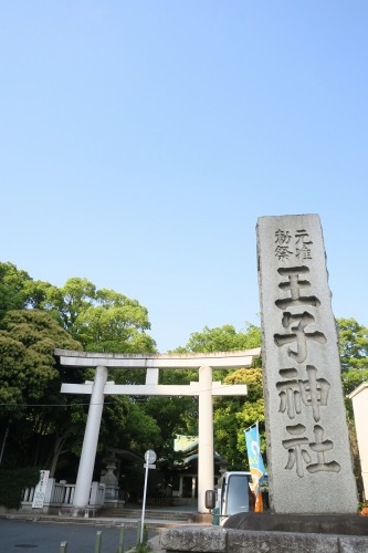 北区王子を散歩|飛鳥山のあじさい通りとイザナギ祭神の王子神社