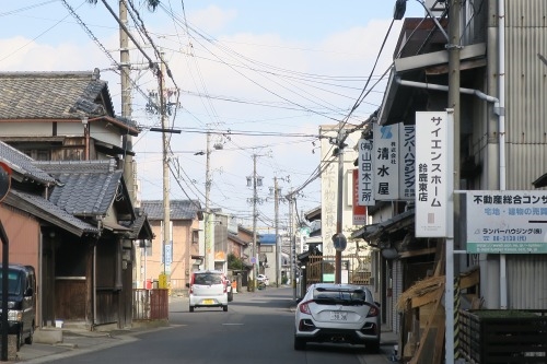 白子を散歩|伊勢参宮街道をぶらり散歩と車関連の神社で安全祈願散歩
