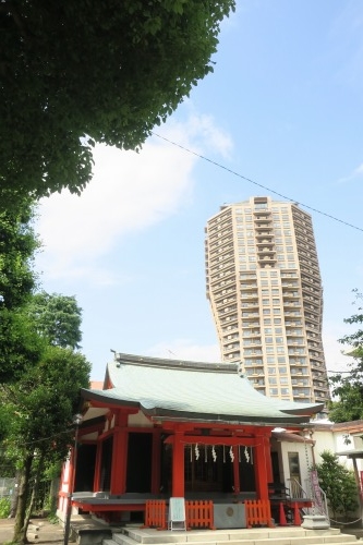 一本松坂を散歩(港区麻布)将門を成敗にきた源経基が衣服をかけた松