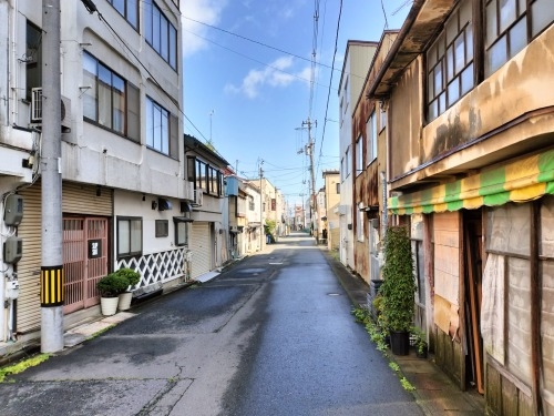水沢を散歩|