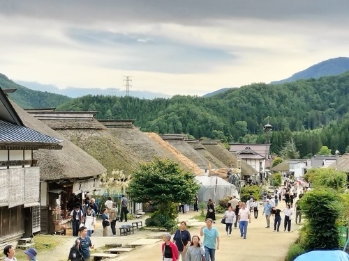 大内宿を散歩|蕎麦がきはなかなかたべられないのよがっつり食べたぞ