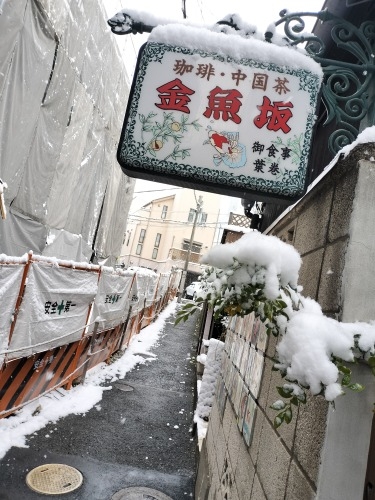 水道橋から散歩|雪降る路地散歩・文豪が住んだ街本郷はどんな街か?