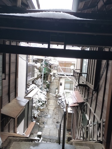 水道橋から散歩|雪降る路地散歩・文豪が住んだ街本郷はどんな街か?