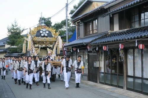 天空の城竹田を散歩|兵庫県朝来市竹田の城下町散歩と秋の神輿お祭り